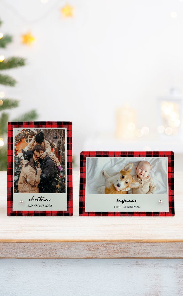 Category Slider - Custom Photo Printed Glass Frames - Holiday