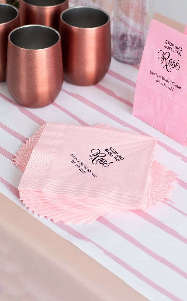 Category Slider - Personalized Foil Printed Napkins