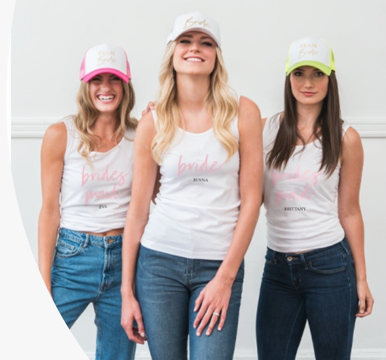 Landing Page - Personalised Apparel and Accessories