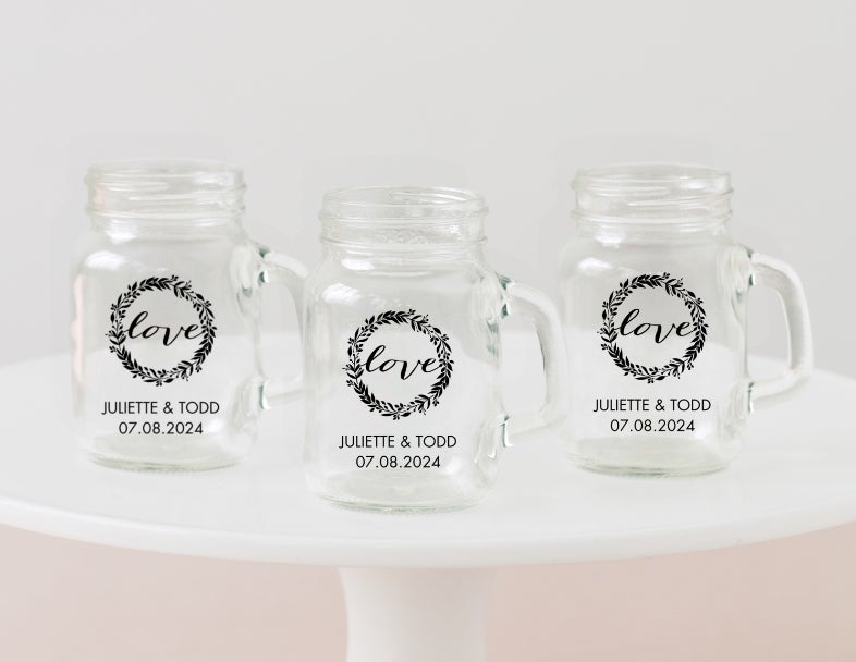 Shop Mini Mason Jar Shot Glass Favour