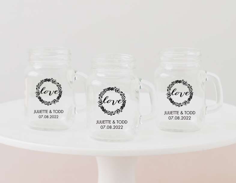 Shop Mini Mason Jar Shot Glass Favour