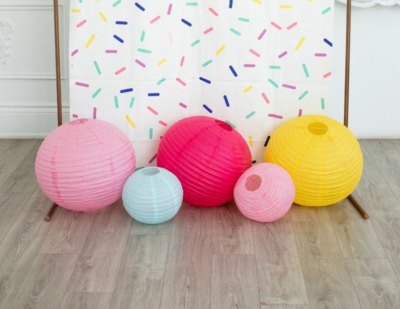 Shop Paper Lanterns & Pom Poms