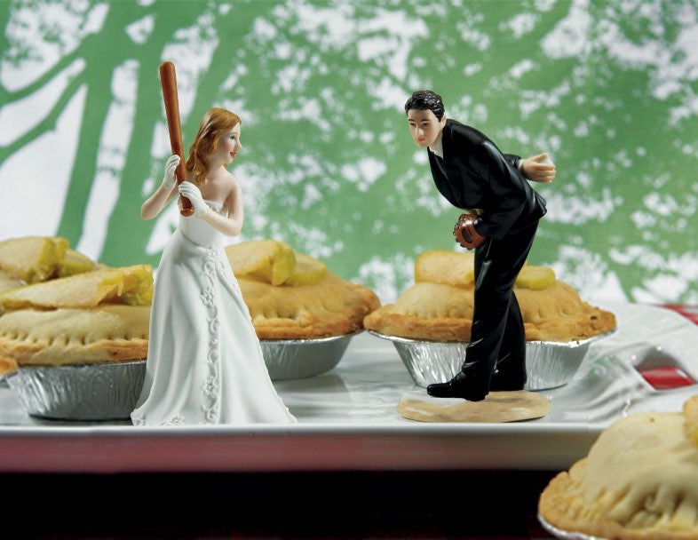 Shop Romantic Bride & Groom Cake Toppers