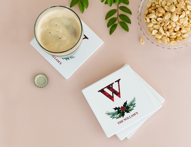 Shop Printed Sandstone Drink Coasters